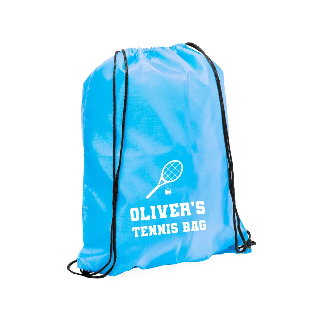 Personalised Unique Sport Drawstring Bag