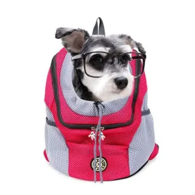 Pet Dog Carrier Breathable Mesh Backpack