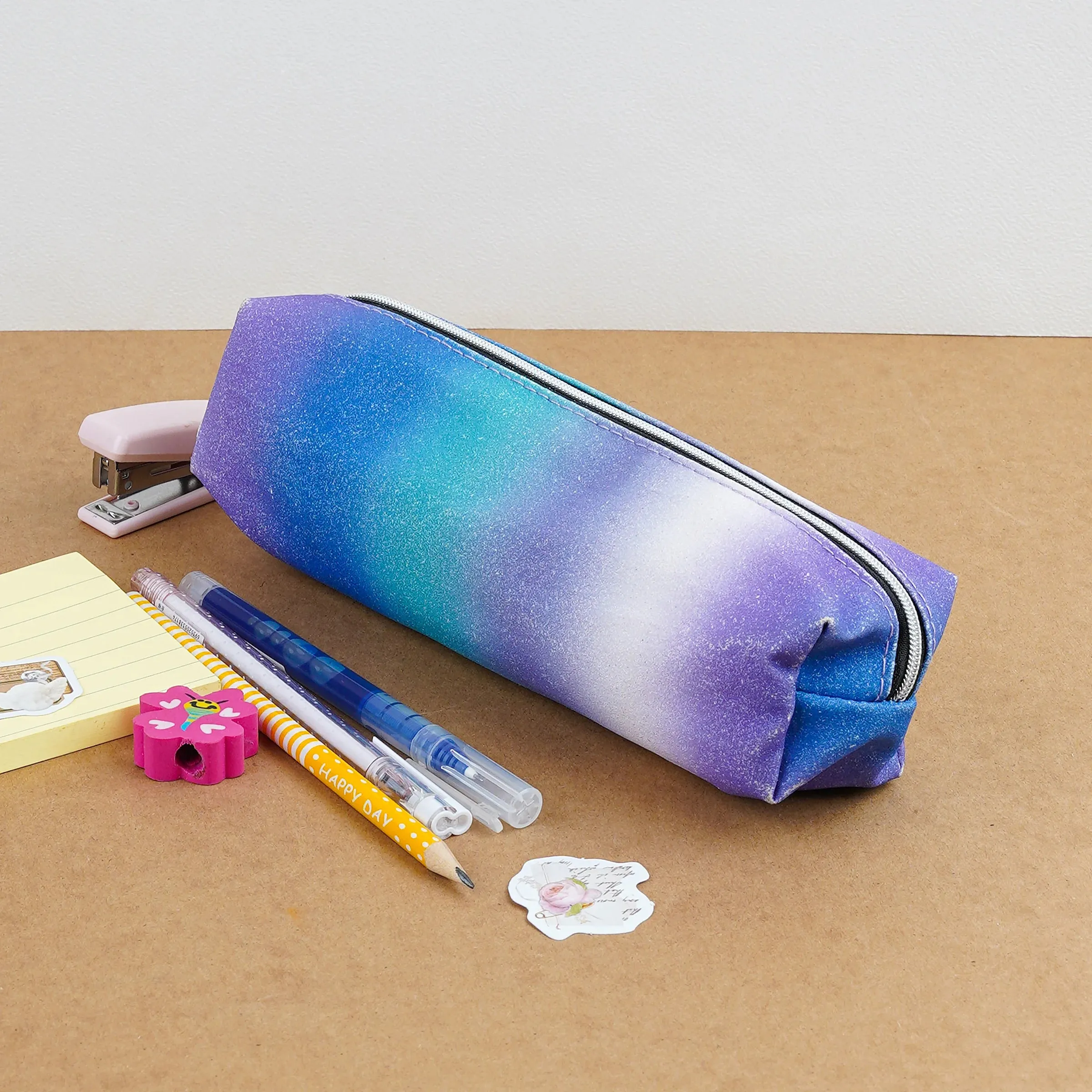 PVC Glittery Pencil Case