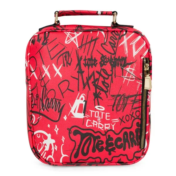 Red Graffiti Mini Messenger