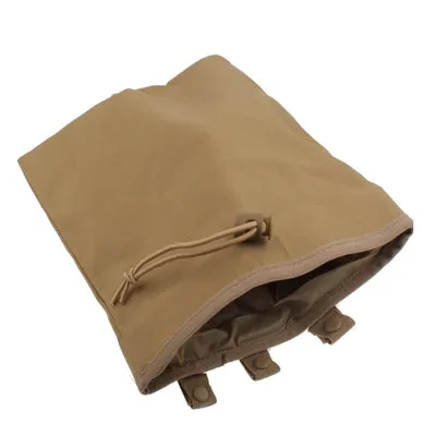 Rigid Military Rapid Dump Cartridge Pouch Collection Bag Tool Kit with Waterproof Nylon Coating(Yellowish Brown)