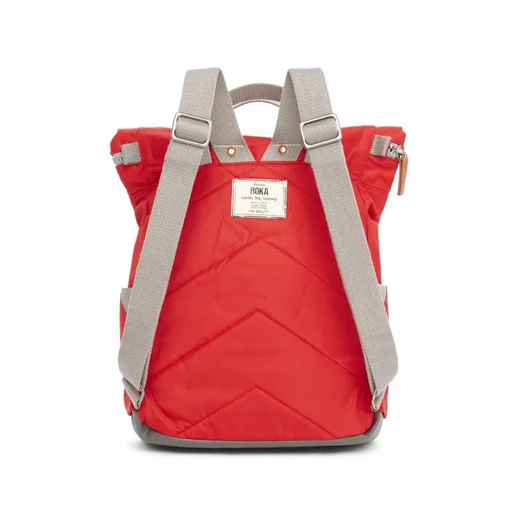 Roka Backpack Canfield B Sustainable Small Cranberry