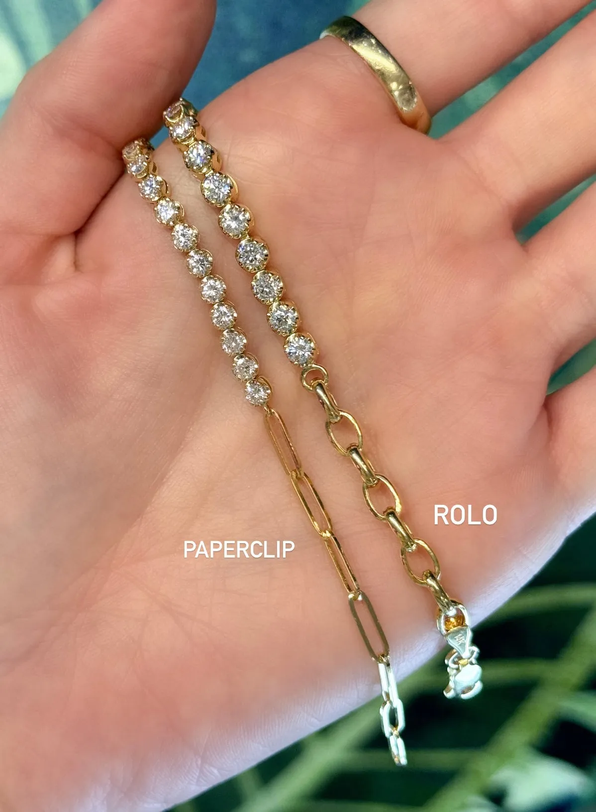 Rolo Tennis Bracelet