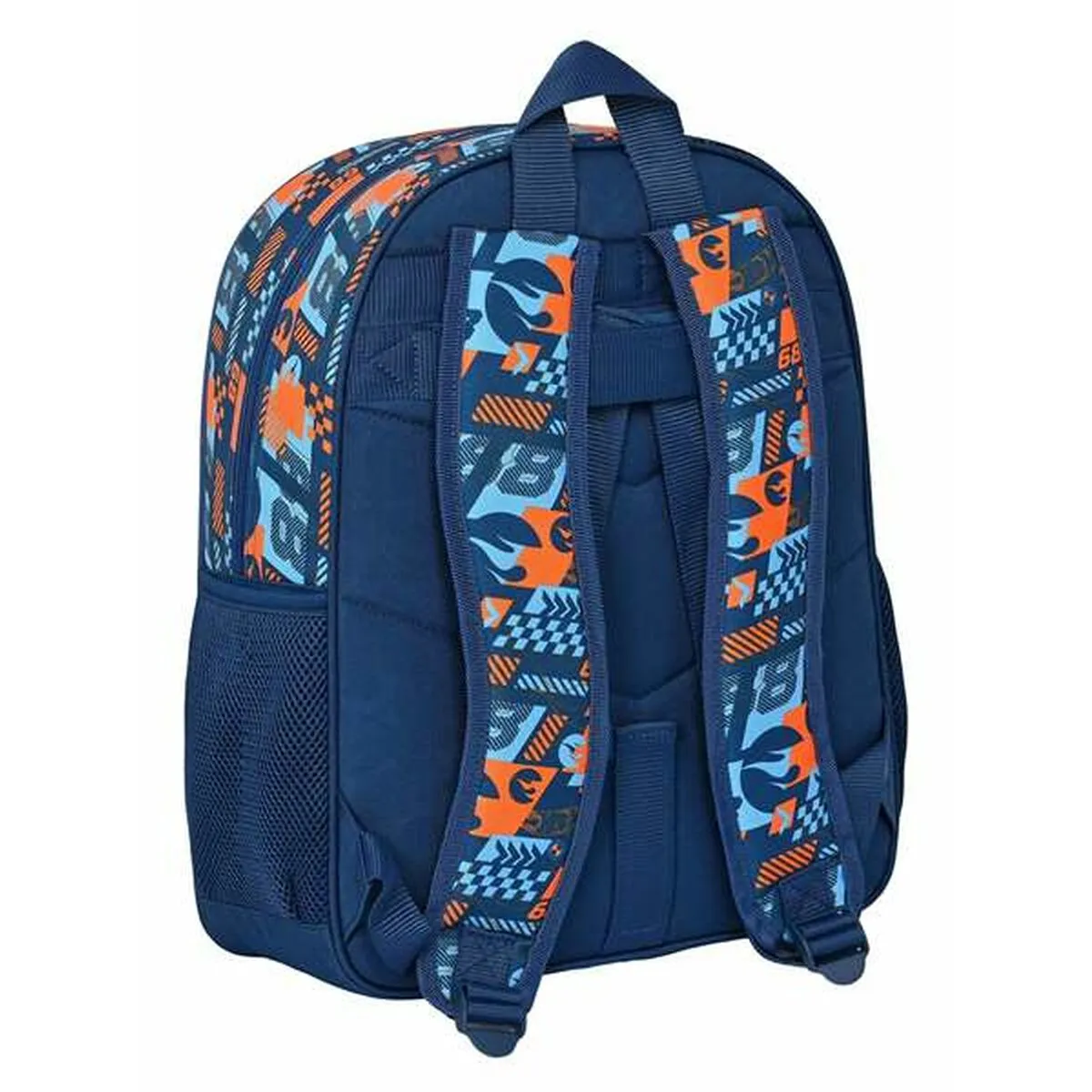 School Bag Hot Wheels Speed Club Navy Blue 32 x 38 x 12 cm