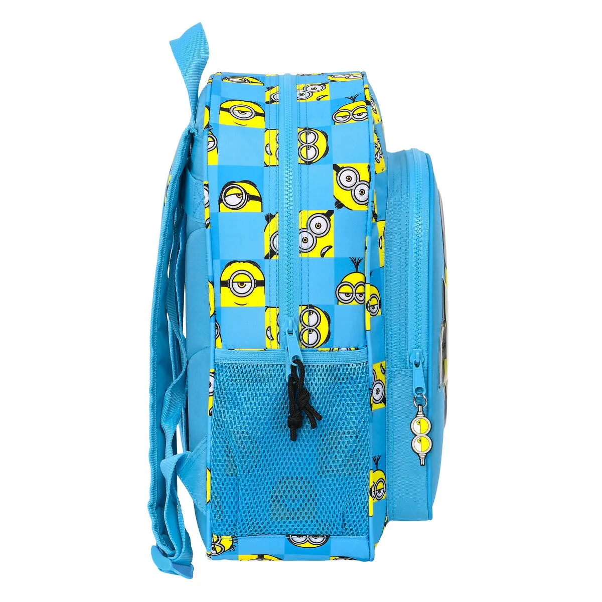 School Bag Minions Minionstatic Blue 32 x 38 x 12 cm