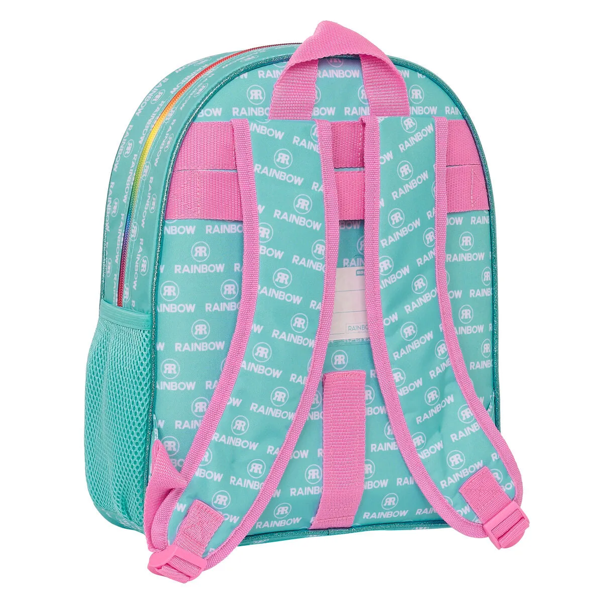 School Bag Rainbow High Paradise Turquoise 28 x 34 x 10 cm