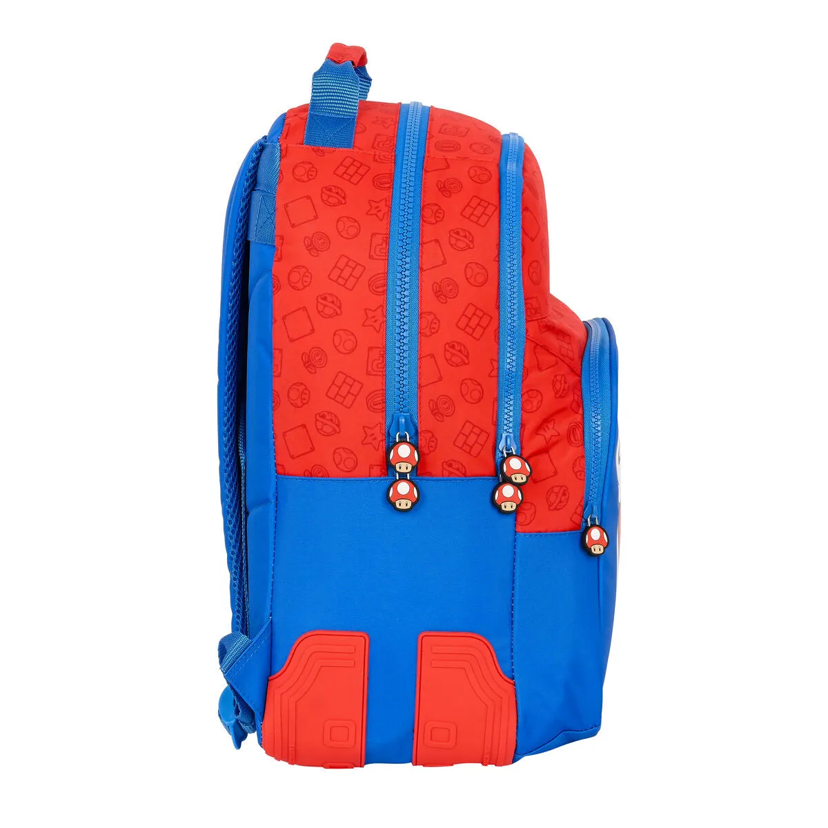 School Bag Super Mario Blue Red 32 x 42 x 15 cm