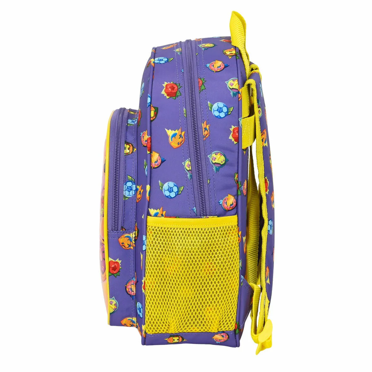 School Bag SuperThings Guardians of Kazoom Yellow Purple 27 x 33 x 10 cm