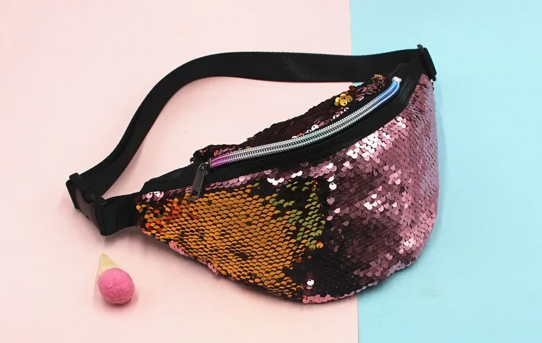 Sequins Waist Bag