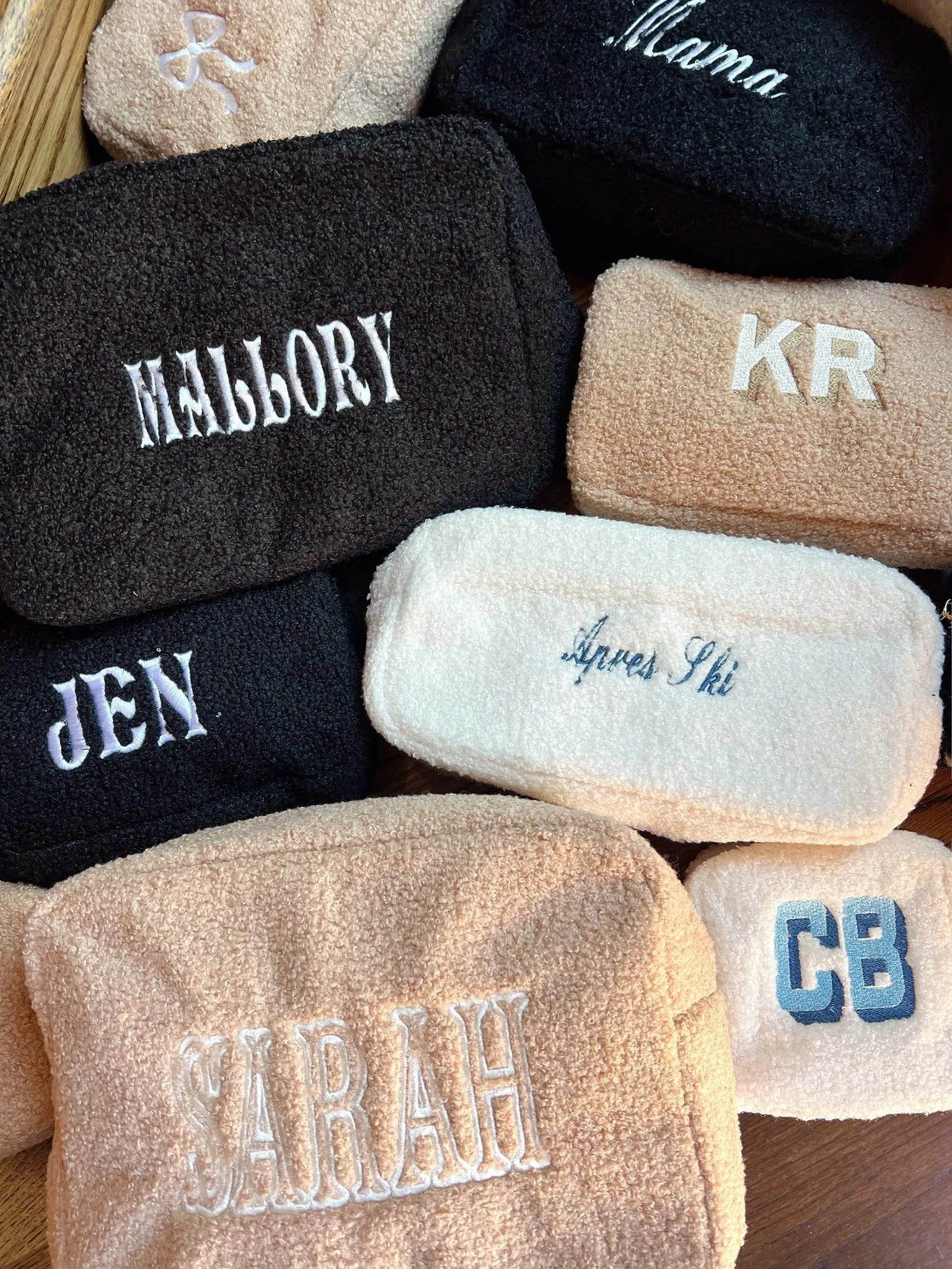 Sherpa Makeup Bag Collection