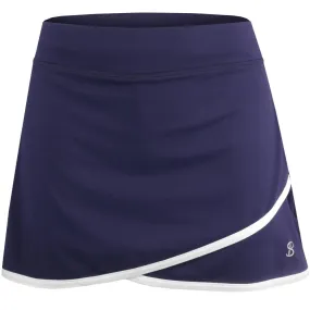 Sofibella Women's UV Staples 14" Skort - Navy