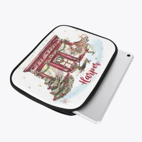 Tablet Sleeve  - Christmas Toy Shop, Girl Red Hair