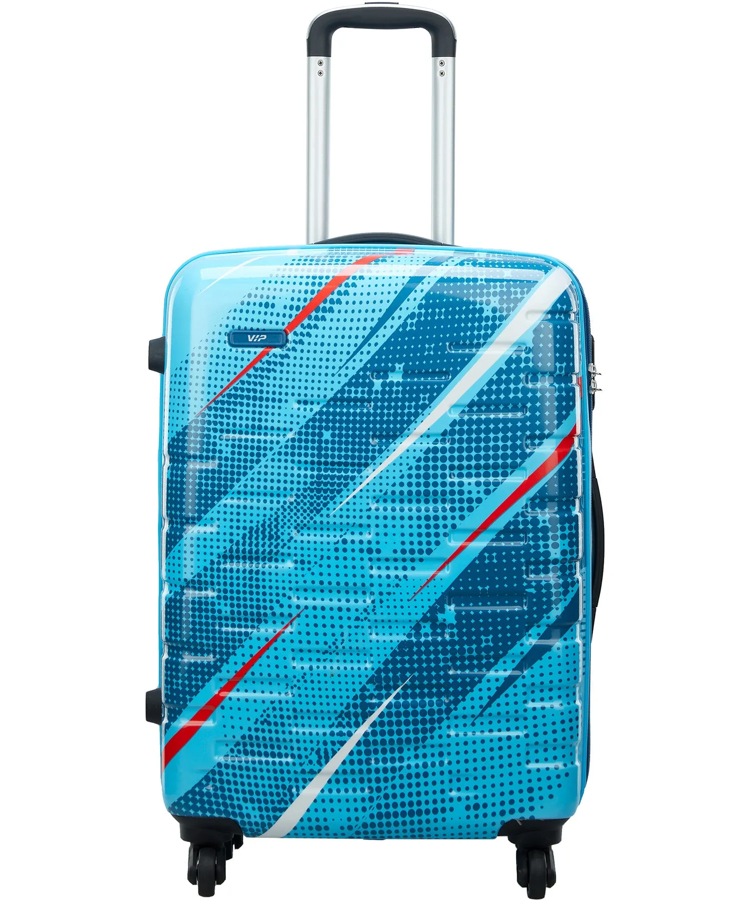 VIP Radiance Active 65cm, 4 Wheel Hard Case Trolley ,Blue, RADIANCE ACTIVE65BL