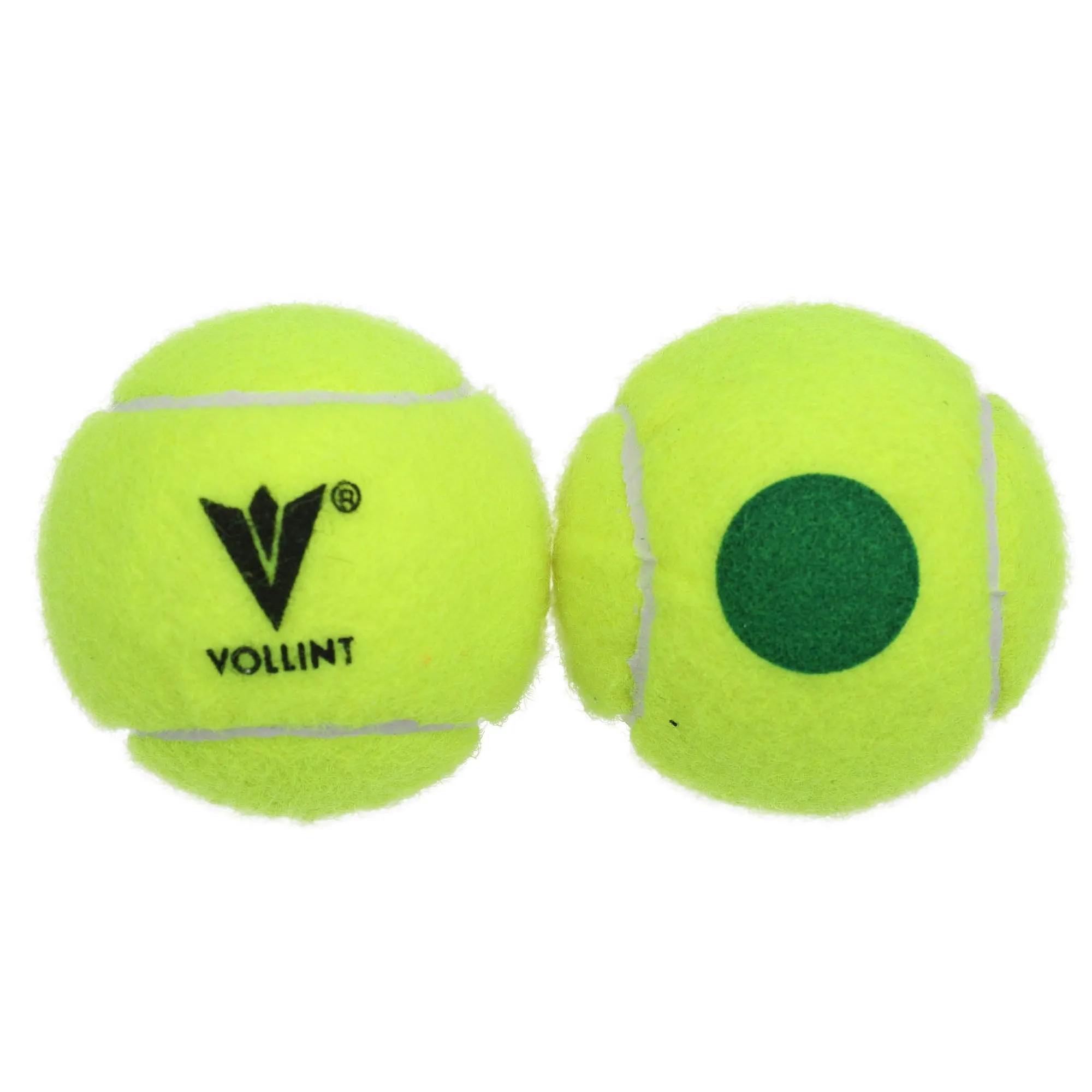 Vollint Mini Green Tennis Balls - 1 Dozen