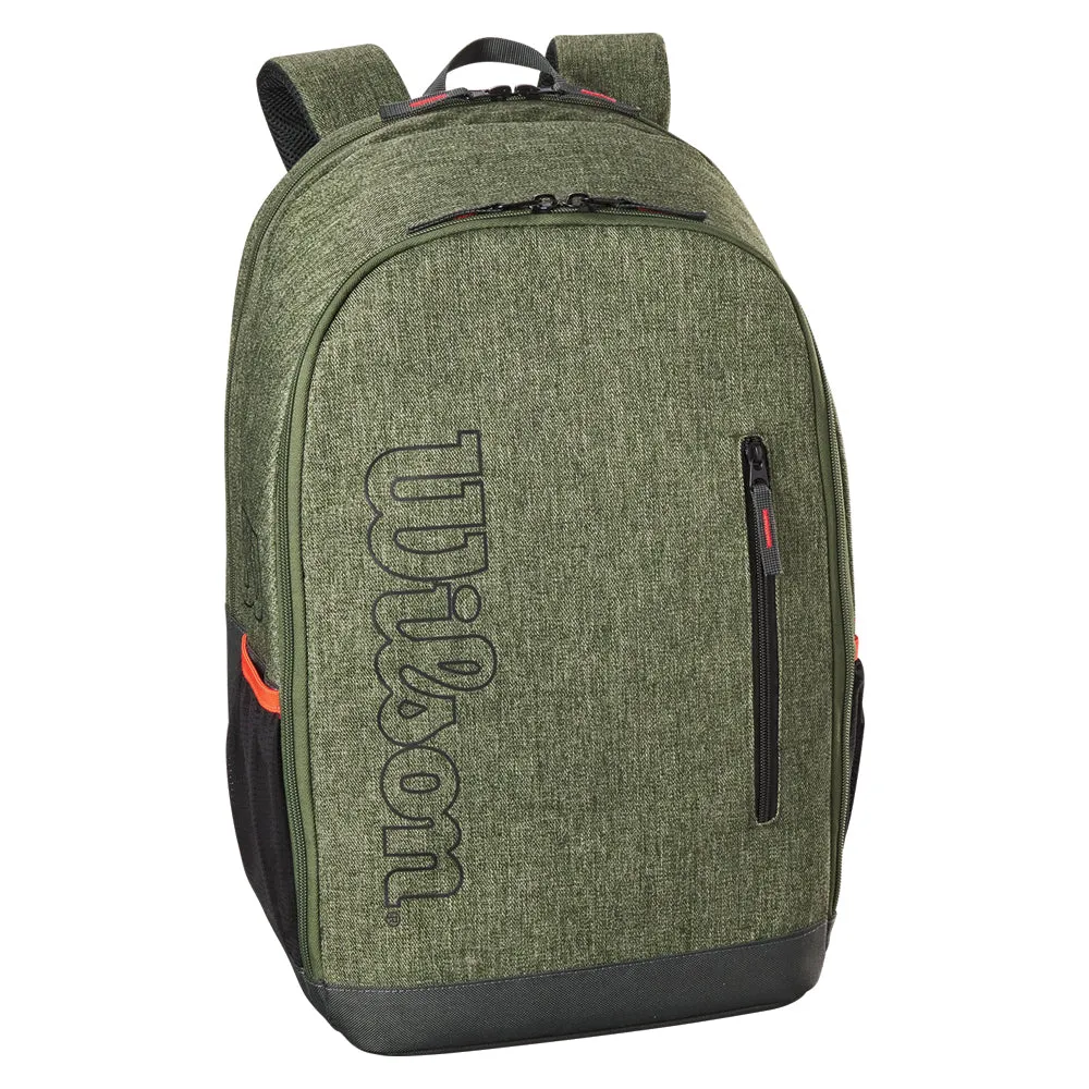 Wilson Team Backpack Racket Bag (Heather Green)