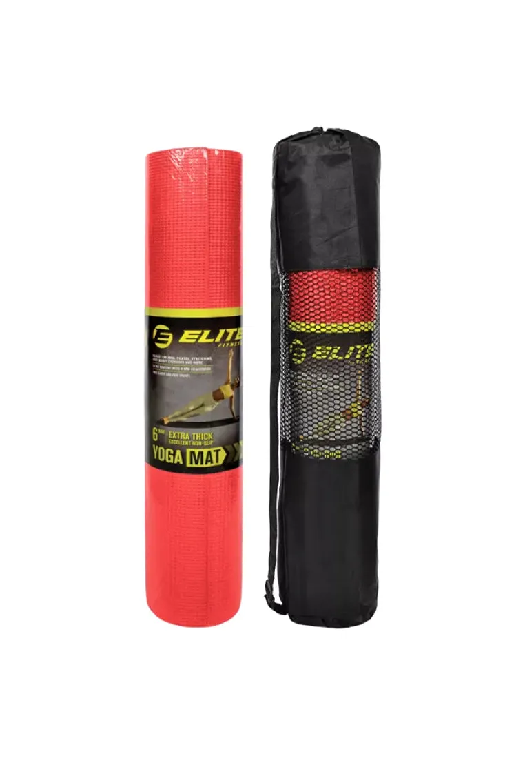 Yoga Mat 6 mm With Carry Bag