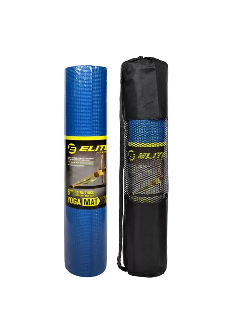 Yoga Mat 6 mm With Carry Bag