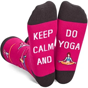 Yoga Socks for Women, Yoga Pose Socks, Yoga Gifts for Women Yoga Gifts for Yoga Instructor, Yoga Teacher Gifts, Gifts for Yoga Lover, Yogi Gifts